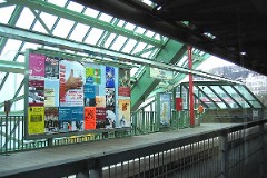 Wuppertal Kluse, Schwebebahn, 20. April 2006