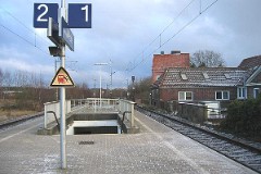 Flensburg Weiche, 26. December 2005