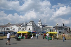 Moscow, Kiyevsky railway station (Киевский вокзал), 18. July 2010