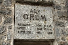Alp Grüm, Rhätische Bahn, 9. October 2009