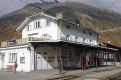 Bever, Rhätische Bahn, 18. October 2008
