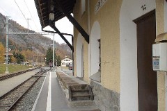 La Punt Chamues, Rhätische Bahn, 18. October 2008