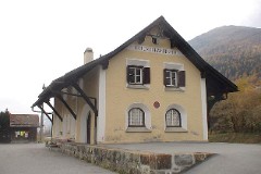 La Punt Chamues, Rhätische Bahn, 18. October 2008