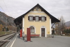 La Punt Chamues, Rhätische Bahn, 18. October 2008