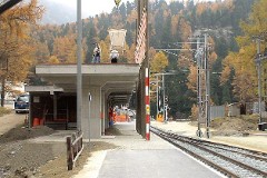 Morteratsch, Rhätische Bahn, 16. October 2008
