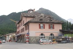 Pontresina, Rhätische Bahn, 1. Jult 2008