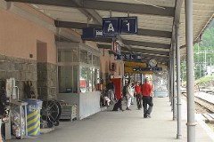 Pontresina, Rhätische Bahn, 1. Jult 2008