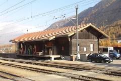 Pontresina, Rhätische Bahn, 18. October 2008