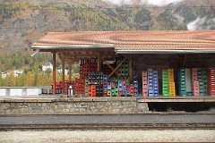 Pontresina, Rhätische Bahn, 9. October 2009