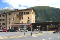 Samedan, Rhätische Bahn, 10. July 2004