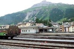 Samedan, Rhätische Bahn, 1. July 2008