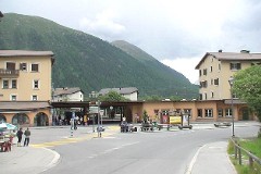 Samedan, Rhätische Bahn, 1. July 2008