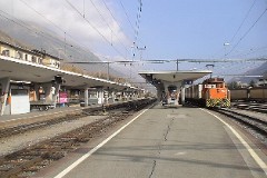 Samedan, Rhätische Bahn, 18. October 2008