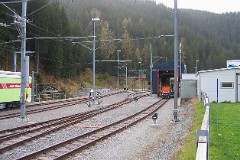 Klosters-Selfranga Autoverlad, Rhätische Bahn, 13. October 2008