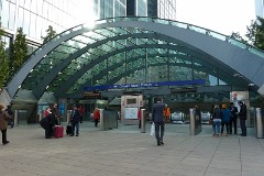 London, Canary Wharf, 11. October 2013