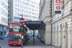 London Victoria Station, 6. January 2008
