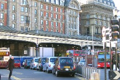 London Victoria Station, 6. January 2008