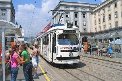Linz, Hauptplatz, 27. June 2005