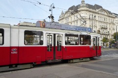 Typ E, 4050 am Stubenring / Weiskirchnerstraße, 28. October 2016