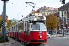 Typ E, 4031 am Stubenring / Weiskirchnerstraße, 28. October 2016