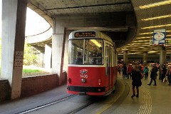 Typ E, Beiwagen 1406,  Schottentor, 28. October 2016