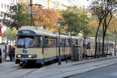 Wiener Lokalbahn (WLB), Tw 126, Wien Oper - Kärntner Ring, 28. October 2016