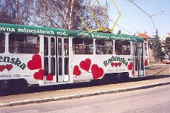 Praha, April 1996