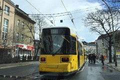 Berlin, Berliner Allee / Rennbahnstrasse, 1. April 2015