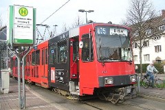 Rheinbahn, Düsseldorf Eller, 18. April 2006