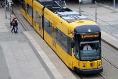 Dresden, an Hauptbahnhof, 3. May 2015