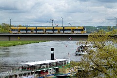 Dresden, Carolabrücke, 4. May 2015