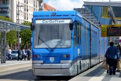 VW CarGoTram, Dresden, Altmarkt, 4. May 2015