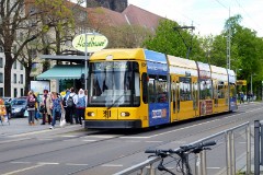 Dresden, Haltestelle Prager Straße, 4. May 2015