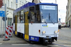Tatra KT4D-C, Görlitz, Berliner Straße, 2. May 2015