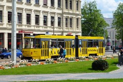 Tatra KT4D-C, Görlitz am Postplatz, 2. May 2015