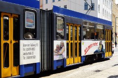 Tatra KT4D-C, Görlitz, Berliner Straße, 2. May 2015