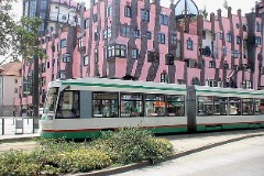 MVB, Magdeburg (Hundertwasser - Die Grüne Zitadelle), 11. July 2008