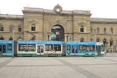 MVB, Magdeburg am Hauptbahnhof, 11. July 2008