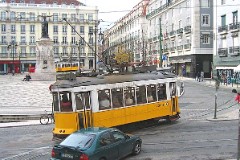 Lisbon, Praça Luis de Camões, 4. December 2005