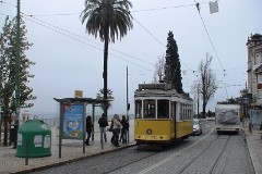 Lisbon,  Largo Portas do Sol, 16. February 2010