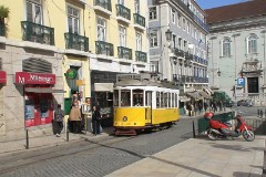 Lisbon, Praça Luis de Camões, 17. February 2010
