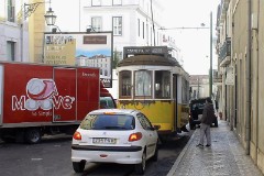 Lisbon, Calçada do Combro, 17. February 2010