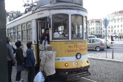 Lisbon, Praça da Figueira, 19. February 2010