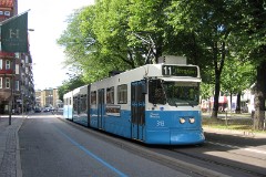 Tram class M31, Gothenburg, 18. August 2006