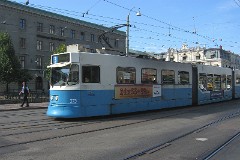 Tram class M31, Gothenburg, 18. August 2006