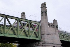 Type T (Wiener Linien U6), Otto Wagner Brücke, 29. October 2016