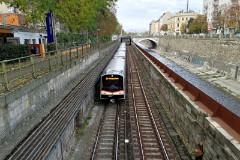 Type V (Wiener Linien U4), Pilgramsgasse, 30. October 2016