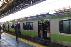 Shinjuku railway station, Tokyo, 16. January 2015