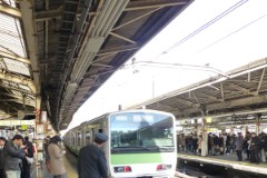Shinjuku railway station, Tokyo, 16. January 2015