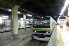 Ueno railway station, Tokyo, 17. January 2015